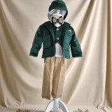 Costum Pentru Botez, Micul Aristocrat, 5 piese, Verde - Gabb6