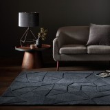 Cumpara ieftin Covor rotund Shard Gri inchis 160x160 cm, Flair Rugs
