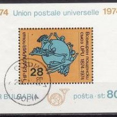 C4293 - Bulgaria 1974 bloc cat nr.48 stampilat,perfecta stare