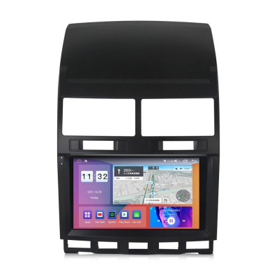 Navigatie Auto Multimedia cu GPS Android VW Touareg (2002 - 2011), Display 9 inch, 2GB RAM + 32 GB ROM, Internet, 4G, Aplicatii, Waze, Wi-Fi, USB, Blu foto