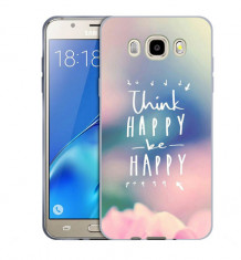 Husa Samsung Galaxy J5 2016 J510 Silicon Gel Tpu Model Think Positive foto