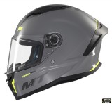 Cumpara ieftin Casca integrala pentru scuter - motocicleta MT Stinger 2 A12 gri lucios &ndash; tip viziera: MT-V-28B XL (61/62cm)