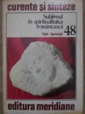 SUBLIMUL IN SPIRITUALITATEA ROMANEASCA-ION IANOSI-352731