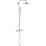 Sistem de dus Grohe Euphoria 260 27615002, 1/2&amp;#039;&amp;#039;, 260 mm, 3 pulverizari, termostat, anti-calcar, crom