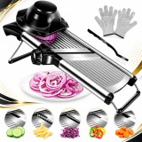 Cumpara ieftin Razatoare Multifunctionala Sofia CONCEPT&reg;, Legume/Fructe, 2 Optiuni Reglabile, Black Silver