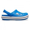 Saboți Crocs Crocband Toddlers New Clog Albastru - Bright Cobalt/Charcoal, 20, 22, 23, 27