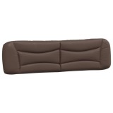 Cumpara ieftin Perna pentru tablie pat, Hvar, maro, 200 cm, piele artificiala