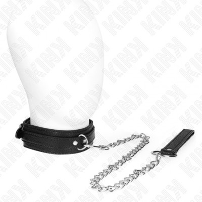 KINK - SNAKE PATTERN NECKLACE WITH LEASH 65 CM foto