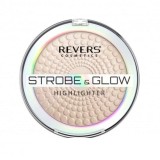 Iluminator Pudra Revers Strobe &amp; Glow Nr. 06 Emotion, 8g, Nude - Iluminare Ten, Aspect Natural, Irizatii Aurii