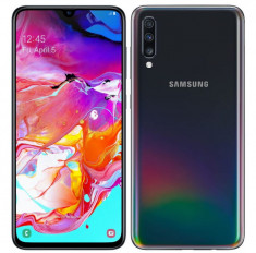 Samsung Galaxy A70 Black Dual SIM, 128GB, 6GB RAM, 4G, garantie foto