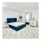 DORMITOR VEN09 ALBASTRU + COMODA