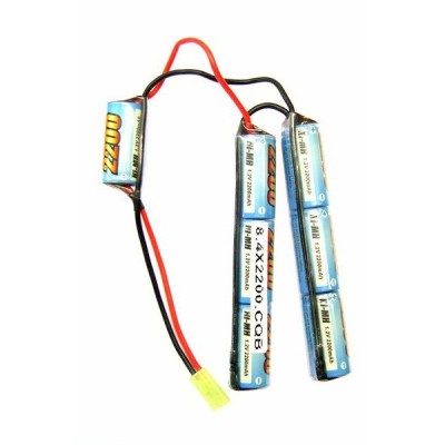 *Baterie NI-MH 8.4V X 2200MAH CQB VERSION [E-TANG POWER] foto