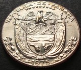 Moneda exotica CVARTO de BALBOA (25 CENTESIMOS) - PANAMA, anul 1975 * cod 2945