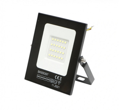 Proiector LED 20W, 6500K, 108x89x13mm protectie IP65 foto