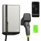 Green cell HabuDen Wallbox 22kW 32A 7,5m Cablu NFC Tip 2 Stație de &icirc;ncărcare inteligentă EV cu aplicație GC Bluetooth WiFi
