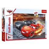 Puzzle, Trefl, Cars 2, 100 Piese, Multicolor, 5+ Ani