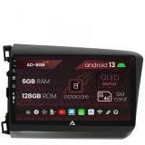 Cumpara ieftin Navigatie Honda Civic (2012-2015), Android 13, B-Octacore 6GB RAM + 128GB ROM, 9 Inch - AD-BGB9006+AD-BGRKIT007