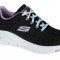 Pantofi pentru adida?i Skechers Arch Fit Comfy Wave 149414-BKLV gri