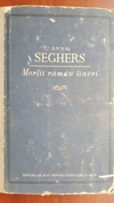 Mortii raman tineri Anna Seghers foto