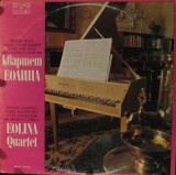 Vinil LP Eolina Quartet - Johann Janitsch Balkanton 1978 Muzica Clasica Sonata Flute Viola Harp Piano Cembalo