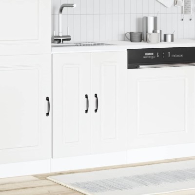 vidaXL Dulap de bază pentru chiuvetă &amp;bdquo;Kalmar&amp;rdquo; alb lemn de prelucrare 853437 foto