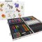 Set de pictura pentru copii, 52 x 28 x 5.5 cm, multicolor, 94 elemente, Lean 12854