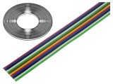 Cablu bandă neecranat PVC 12x0,12mm2 300V