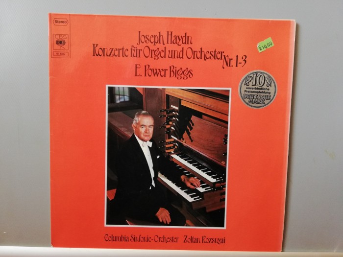 Haydn &ndash; Concerto for Orgue no 1 -3 (1977/CBS/RFG) - VINIL/Vinyl/NM+
