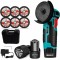 Mini Polizor Unghiular Portabil APF&reg; - 2 Acumulatori 24V, 750W, 1500 mAh, 19500 RPM