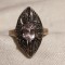 INEL argint VECHI batut in MARCASITE manopera EXCEPTIONALA de efect SPLENDID rar
