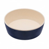 BecoBowl Bamboo bol pentru c&acirc;ini - albastru L 18,5 cm / 1,65 l