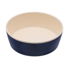 BecoBowl Bamboo bol pentru caini - albastru L 18,5 cm / 1,65 l foto