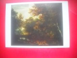 HOPCT 23442 PADUREA- MEINDERS HOBBEMA 1638-1709 --MUZEE RUSIA - CP PICTURA --NECIRCULATA