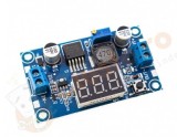 Sursa DC-DC Step Down LM2596 intrare 3 - 40 V iesire 1.5V - 38V cu afisaj led