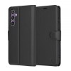 Husa pentru Samsung Galaxy S23 FE S711, Techsuit, Leather Folio, Neagra