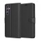 Husa pentru Samsung Galaxy S23 FE S711, Techsuit, Leather Folio, Neagra