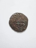 Cumpara ieftin Rară! Portugalia 1 Ceitil 1495-1521 regele Manuel I