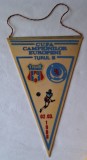 Steaua Bucuresti - Glasgow Rangers, Cupa Campionilor Europeni - Turul III, Martie 1988 - fanion meci fotbal