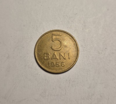 5 bani 1956 foto