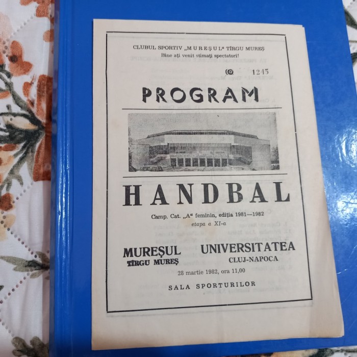 Program Muresul Tg. Mures - U Cluj