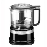 Mini-tocator KitchenAid Classic, 240W, Negru