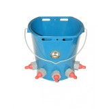 Galeata Alaptat Miei 10L, 5 Suzete Fermag - Plastic Alimentar, Alaptare Multipla