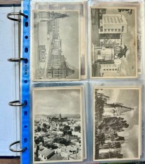 Colecție 66 cărți poștale ilustrate IAȘI din anii 50 p&acirc;nă &icirc;n prezent, Sepia, Alb-Negru și Color