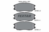 Set placute frana TEXTAR 2372601