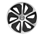 Cumpara ieftin Set 4 capace roti Roco Gri-Negru R14 pentru gama auto Fiat, Autohelix MSA