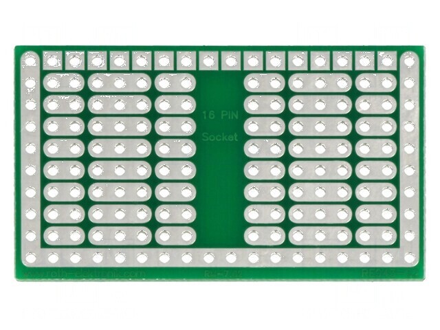 Placă universală singură faţă prototip 27,3mm x 46,99mm