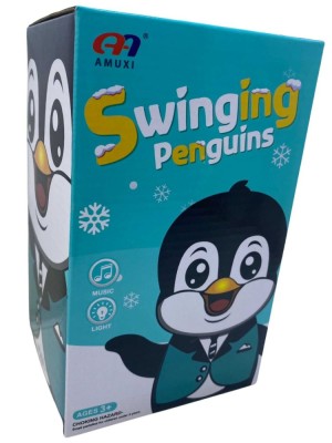 Jucarie Pinguin dansator cu sunete si lumini foto