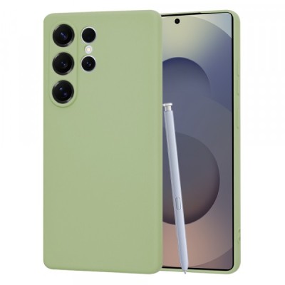 Husa pentru Samsung Galaxy S25 Ultra S938, Techsuit, SoftFlex, Verde Matcha foto