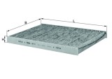 MAHLE LAK 31 Filtru, aer habitaclu