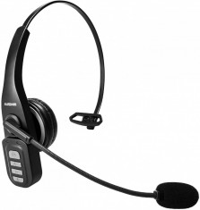 Casca Call Center Ausdom Bluetooth 5.0 Cu Microfon BW01 foto